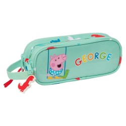 канцеларски,принадлежности,safta,double,george,pencil,case,blue,(multicolor)
