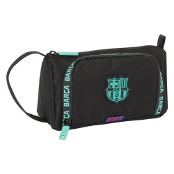 канцеларски,принадлежности,safta,filling,pocket,f.c,barcelona,3ª,equipación,pencil,case,black,(multicolor)