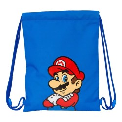 юношеска,спортна,чанта,спортни,сакове,и,чанти,safta,junior,34,cm,super,mario,play,gymsack,multicolor,(blue)