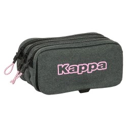 канцеларски,принадлежности,safta,large,triple,kappa,pencil,case,silver,pink,(grey)