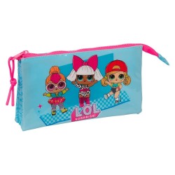 канцеларски,принадлежности,safta,triple,lol,surprise,divas,pencil,case,pink,(multicolor)