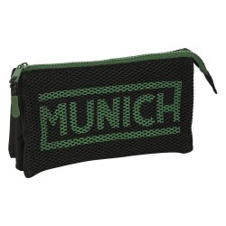 канцеларски,принадлежности,safta,triple,munich,caviar,pencil,case,green,(multicolor)
