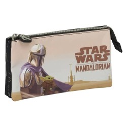 канцеларски,принадлежности,safta,triple,the,mandalorian,this,is,the,way,pencil,case,beige,(multicolor)