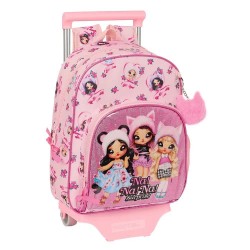 раница,раници,safta,with,trolley,wheels,nanana,fabulous,wheeled,backpack,pink,(multicolor)