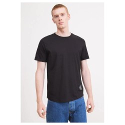 тениска,мъжки,тениски,calvin,klein,jeans,badge,short,sleeve,t,shirt,ck,black,(black)