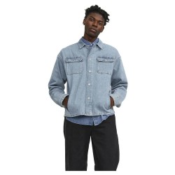 Jack & jones Chase Mf 902 overshirt - Blue (Blue Denim) мъжки,якета,jack,&,jones,chase,mf,902,overshirt,blue,(blue,denim)