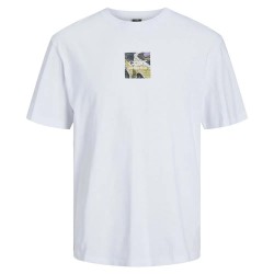 тениска,мъжки,тениски,jack,&,jones,edition,short,sleeve,t,shirt,cloud,dancer,print,graffiti,(white)