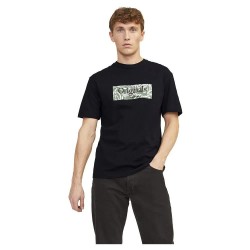 тениска,мъжки,тениски,jack,&,jones,lafayette,branding,short,sleeve,t,shirt,black,(black)