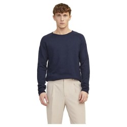 сако,мъжки,пуловери,jack,&,jones,linen,knit,sweater,navy,blazer,(blue)