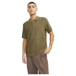 мъжки,блузи,с,яка,jack,&,jones,lusandri,knit,short,sleeve,polo,brown,(aloe)