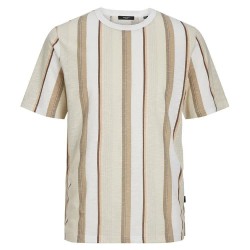 тениска,мъжки,тениски,jack,&,jones,palma,aop,short,sleeve,t,shirt,beige,(snow,white,detail,stripes)