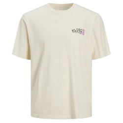 тениска,мъжки,тениски,jack,&,jones,recipe,short,sleeve,t,shirt,beige,(buttercream)