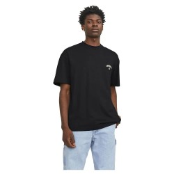 тениска,мъжки,тениски,jack,&,jones,santorini,back,short,sleeve,t,shirt,black,(black)