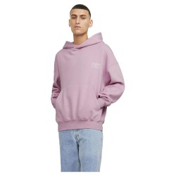 суичър,мъжки,пуловери,jack,&,jones,santorini,graphic,hoodie,pink