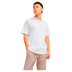 мъжки,блузи,с,яка,jack,&,jones,summer,linen,short,sleeve,polo,white