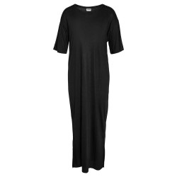 рокля,дамски,поли,и,рокли,noisy,may,mayden,short,sleeve,midi,dress,black,(black)