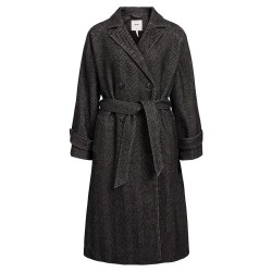 палто,дамски,якета,и,палта,object,keily,coat,medium,grey,melange,pattern,black,herringbone,(black)