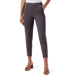 панталони,дамски,панталони,object,lisa,slim,fit,pants,medium,grey,melange,(grey)