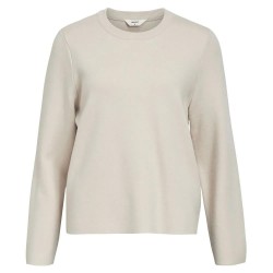 блуза,дамски,пуловери,дамски,плетени,дрехи,object,reynard,square,sweater,beige,(silver,gray)