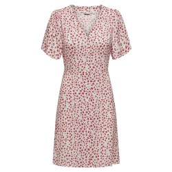 рокля,дамски,поли,и,рокли,only,evida,short,sleeve,short,dress,cloud,dancer,aop,red,lucy,flower,(pink)