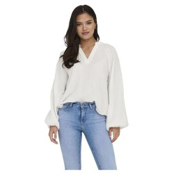 дамски,блузи,дамски,ризи,only,thyra,v,long,sleeve,blouse,beige,(cloud,dancer)