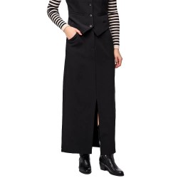 пола,дамски,поли,и,рокли,pieces,bossy,midi,skirt,black,(black)
