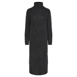 рокля,дамски,поли,и,рокли,pieces,juliana,long,sleeve,dress,grey,(dark,grey,melange)