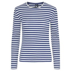 тениска,дамски,тениски,pieces,ruka,long,sleeve,t,shirt,blue,(bellwether,blue,stripes,cloud,dancer)