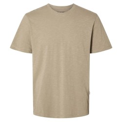 тениска,мъжки,тениски,selected,aspen,slub,short,sleeve,t,shirt,beige,(kelp)