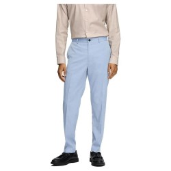 панталони,мъжки,панталони,selected,cedric,structure,slim,fit,dress,pants,light,blue,(blue)