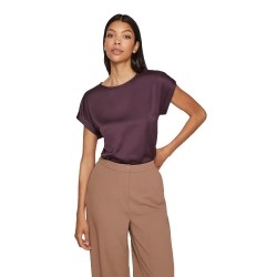 дамски,блузи,дамски,ризи,vila,ellette,short,sleeve,blouse,plum,perfect,(purple)