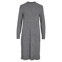 рокля,дамски,поли,и,рокли,vila,ril,long,sleeve,midi,dress,grey