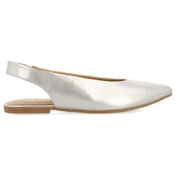 обувки,дамски,обувки,gioseppo,92112,ballet,pumps,silver,(golden)