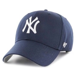 Шапка 47 MLB New York Yankees Raised Basic MVP cap - Navy шапка,всички,шапки,47,mlb,new,york,yankees,raised,basic,mvp,cap,navy