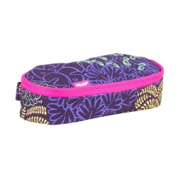 MILAN Oval Fireflies Special Series pencil case - Purple канцеларски,принадлежности,milan,oval,fireflies,special,series,pencil,case,purple
