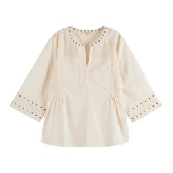 дамски,блузи,дамски,ризи,scotch,&,soda,177174,long,sleeve,blouse,beige