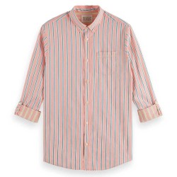 риза,с,дълъг,ръкав,мъжки,ризи,scotch,&,soda,dobby,long,sleeve,shirt,orange