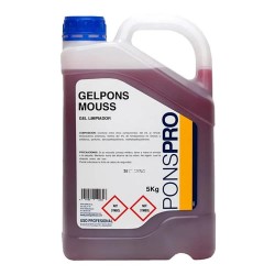 хигиена,тяло,ponspro,95339,profesional,hand,soap,5l,clear,(red)
