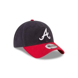 шапка,всички,шапки,new,era,mlb,core,classic,2.0,rep,atlanta,braves,hm,cap,red,blue,(navy)