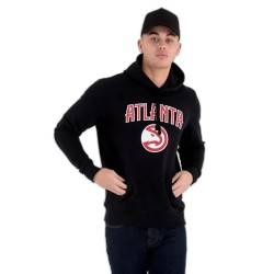 суичър,мъжки,пуловери,new,era,nba,regular,atlanta,hawks,hoodie,black