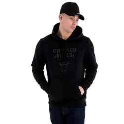 суичър,мъжки,пуловери,new,era,nba,regular,chicago,bulls,hoodie,black,(black)