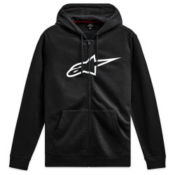 блуза,мъжки,пуловери,alpinestars,ageless,v3,full,zip,sweatshirt,black,(black,white)