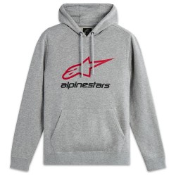 суичър,мъжки,пуловери,alpinestars,always,v3,hoodie,gray,heather,red,black,(grey)