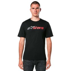 тениска,мъжки,тениски,alpinestars,blaze,2.0,short,sleeve,t,shirt,black,white,red,(black)