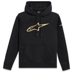 суичър,мъжки,пуловери,alpinestars,gilded,hoodie,black,gold,(black)