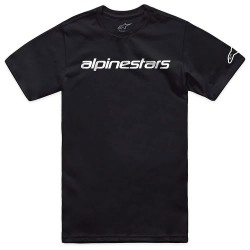 тениска,мъжки,тениски,alpinestars,linear,wordmark,2.0,short,sleeve,t,shirt,black,white,(black)