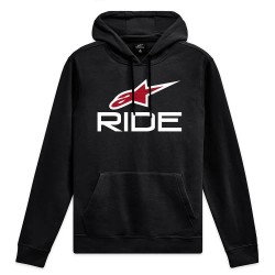суичър,мъжки,пуловери,alpinestars,ride,v3,hoodie,black,white,red,(black)