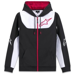 суичър,мъжки,пуловери,alpinestars,sessions,v3,hoodie,black,white,red,(black)