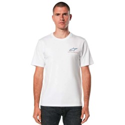тениска,мъжки,тениски,alpinestars,sparky,short,sleeve,t,shirt,white,(white)