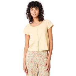 тениска,дамски,тениски,rip,curl,bella,short,sleeve,t,shirt,yellow,(light,orange)